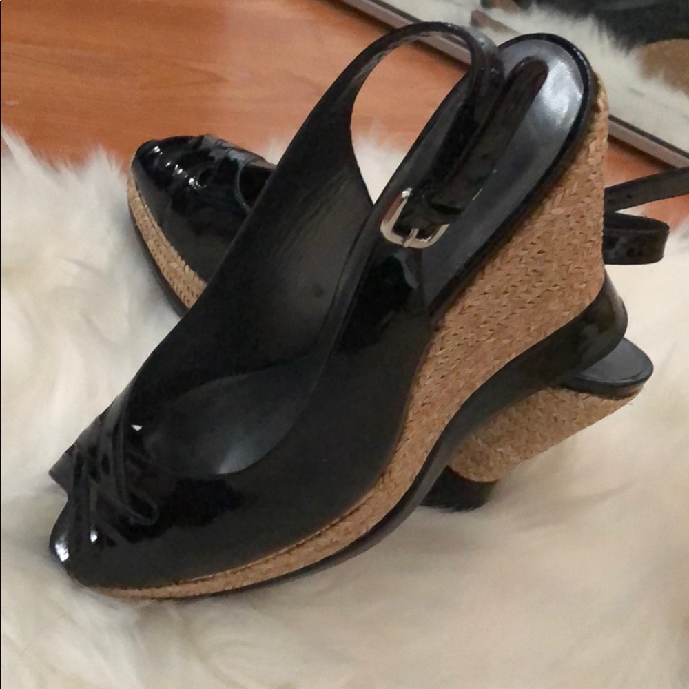 Stuart Weitzman black 😍wedges